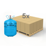 R421A Refrigerant 25 LBS HALF PALLET (5 Cylinders)