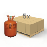 R407C Refrigerant 25 LB  HALF PALLET (5 Cylinders)